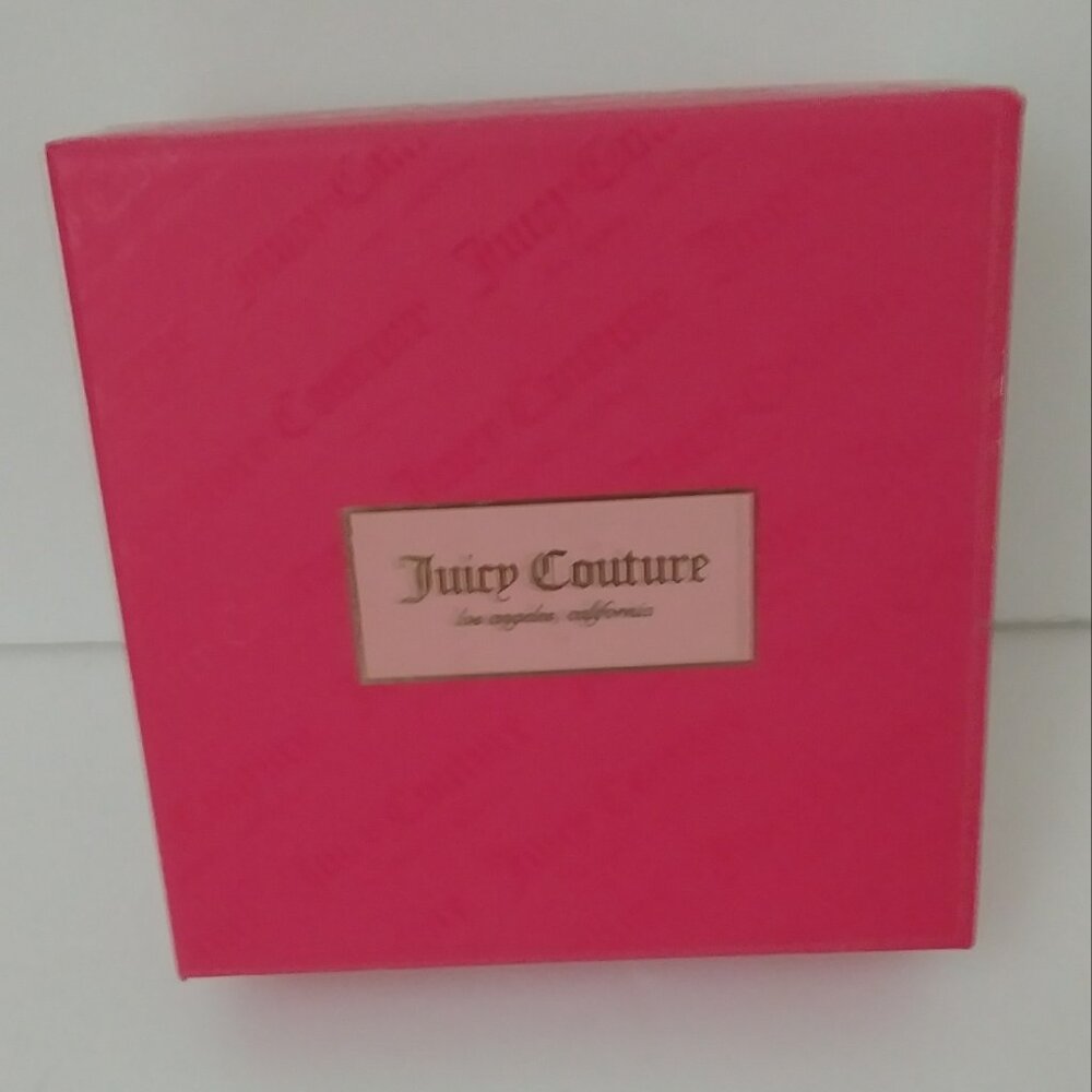 Juicy Couture Jewelry Rhinestone Necklace Earrings Set - Picture 11 of 14